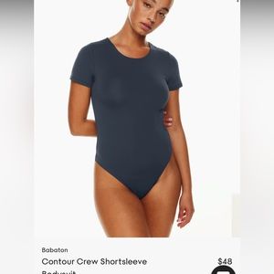 Babaton contour crew sleeve bodysuit never worn